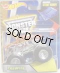 2016 MONSTER JAM includes STUNT RAMP! 【PROWLER】 CLEAR ORANGE (X-RAY BODY)