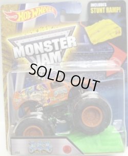 画像1: 2016 MONSTER JAM includes STUNT RAMP! 【JESTER MONSTER TRUCK】 DK.ORANGE  (2016 NEW TRUCK!)