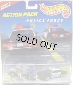 画像1: 1997 ACTION PACK 【POLICE FORCE】 ARMORED TRUCK/POLICE CAR
