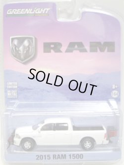 画像1: 2016 GREENLIGHT HOBBY EXCLUSIVE 【2015 RAM 1500】 WHITE/RR