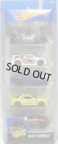 2016 5PACK 【NIGHT BURNERZ】Volkswagen New Beetle Cup / Audacious / Pony-Up / Nissan Skyline GT-R (R32)/ Chrysler 300C Hemi