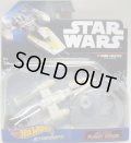 2017 HW STAR WARS STARSHIP 【Y-WING FIGHTER GOLD LEADER】　WHITE (2017 CARD)
