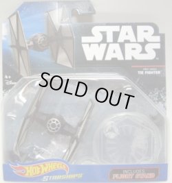 画像1: 2017 HW STAR WARS STARSHIP 【FIRST ORDER TIE FIGHTER】　BLACK (2017 CARD)