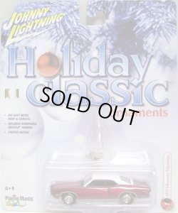 画像1: 2016 JOHNNY LIGHTNING - HOLIDAY CLASSICS ORNAMENTS S1 【1971 MERCURY MONTEGO】 RED-WHITE/RR　