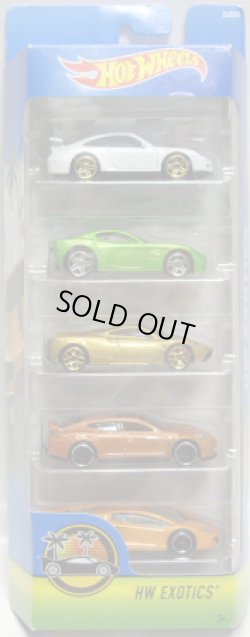 画像1: 2016 5PACK 【HW EXOTICS】Porsche 911 GT3 RS / Alfa Romeo 8C Competizione / Pagani Huayra / Porsche Panamera / Lamborghini Aventador LP 700-4 