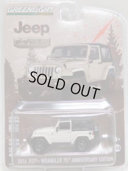 画像1: 2016 GREENLIGHT ANNIVERSARY COLLECTION S3 【2016 JEEP WRANGLER 75th ANNIVERSARY EDITION】 CREAM/RR