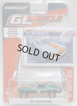画像1: 2016 GREENLIGHT GL MUSCLE S16 【1967 FORD MUSTANG (GULF)】 MET.GREEN/RR (GREEN MACHINE)