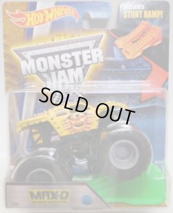 画像1: 2016 MONSTER JAM includes STUNT RAMP! 【MAX-D】 YELLOW (2016 NEW LOOK!)