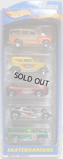 画像1: 2001 5PACK 【SKATEBOARDERS】　'40's Woodie / '32 Ford Delivery / Deora II / Surf Crate / Classic Nomad