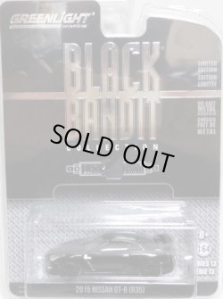 画像1: 2015 GREENLIGHT BLACK BANDIT SERIES13 【2015 NISSAN GT-R (R35)】 BLACK/RR