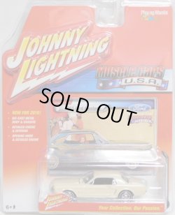画像1: 2016 JOHNNY LIGHTNING - MUSCLE CARS USA S2 【1965 FORD MUSTANG】 CREAM/RR