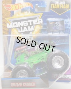 画像1: 2017 MONSTER JAM includes TEAM FLAG! 【GRAVE DIGGER】 BLACK (TOUR FAVORITES)