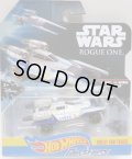 2017 HW STAR WARS CARSHIPS 【"ROGUE ONE" REBEL U-WING FIGHTER】　SILVERGRAY/PR5