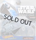 2017 HW STAR WARS STARSHIP 【"ROGUE ONE" TIE STRIKER】 BLUEGRAY (2017 CARD)