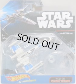 画像1: 2017 HW STAR WARS STARSHIP 【RESISTANCE X-WING FIGHTER】 WHITE-BLUE (2017 CARD)