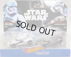 画像1: 2017 HW STAR WARS 2PACK 【FIRST ORDER STORMTROOPER/CAPTAIN PHASMA】 (2017 CARD)