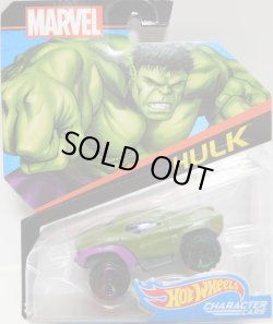 画像1: 2017 HW MARVEL 【HULK】　GREEN/OR6SP (2017 CARD)