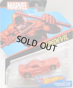 画像1: 2017 HW MARVEL 【DAREDEVIL】　FLAT RED/PR5 (2017 CARD)