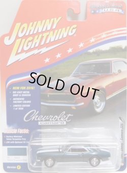 画像1: 2016 JOHNNY LIGHTNING - MUSCLE CARS USA S2 【1967 CHEVY CAMARO Z28】 DK.AQUA/RR (1836個限定）