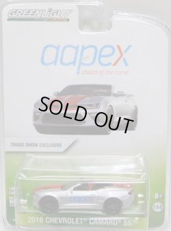 画像1: 2016 GREENLIGHT TRADE SHOW EXCLUSIVE 【"aapex" 2016 CHEVROLET CAMARO SS】 SILVER/RR