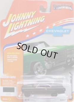 画像1: 2016 JOHNNY LIGHTNING - MUSCLE CARS USA S2 【1967 CHEVY NOVA SS】 FLAT BLACK/RR (1836個限定）