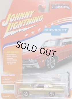 画像1: 2016 JOHNNY LIGHTNING - MUSCLE CARS USA S2 【1968 CHEVY IMPALA】 GOLD/RR (1836個限定）