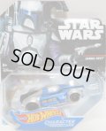 2017 HW STAR WARS 【JANGO FETT】　SILVER-BLUE/PR5 (2017 CARD)