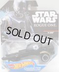 2017 HW STAR WARS 【"ROGUE ONE" K-2SO】　FLAT BLACK/OR6SP (2017 CARD)