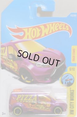 画像1: 【HOT WHEELS FORD TRANSIT CONNECT】 MAGENTA/O5