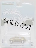 2016 GREENLIGHT HOBBY EXCLUSIVE HOLIDAY COLLECTION 【VOLKSWAGEN BEETLE】 GOLD/RR