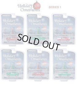 画像1: 2016 GREENLIGHT HOBBY EXCLUSIVE HOLIDAY ORNAMENTS 【6種セット】 