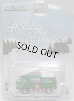 画像1: 2016 GREENLIGHT HOBBY EXCLUSIVE HOLIDAY COLLECTION 【VOLKSWAGEN TYPE 2 CAMPMOBILE】 GREEN/RR