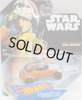 2017 HW STAR WARS 【EZRA BRIDGER】　ORANGE-GRAY/MC5 (2017 CARD) (予約完売・再入荷待ち）