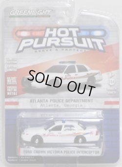 画像1: 2017 GREENLIGHT HOT PURSUIT S21 【FORD CROWN VICTORIA POLICE INTERCEPTOR】 WHITE/RR (ATLANTA POLICE DEPARTMENT) 