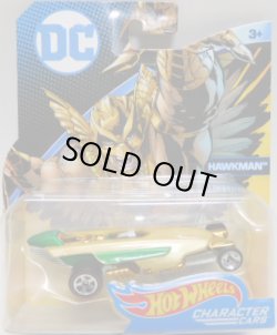 画像1: 2017 ENTERTAINMENT CHARACTERS "DC COMICS"【HAWKMAN】　GOLD-GREEN/SK5-RL (ギミックあり）