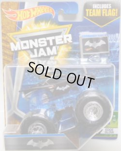 画像1: 2017 MONSTER JAM includes TEAM FLAG! 【BATMOBILE】 BLACK (EDGE GLOW)