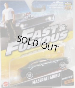 画像1: 1/55 MATTEL "FAST & FURIOUS" 【MASERATI GHIBLI】 DK.GREEN