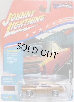 画像1: 2017 JOHNNY LIGHTNING - MUSCLE CARS USA R1 【1969 DODGE CHARGER R/T】 DK.GOLD/RR (1672個限定）　