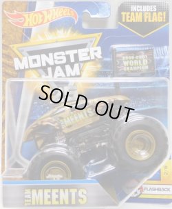 画像1: 2017 MONSTER JAM includes TEAM FLAG! 【TEAM MEENTS】 DK.GOLD (FLASH BACK)(2017 NEW LOOK!)