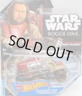 2017 HW STAR WARS 【BAZE MALBUS】 SAND-RED/OR6SP (2017 CARD)