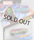 2017 HW MARVEL 【"GUARDIANS OF THE GALAXY 2" GAMORA】　GREEN/PR5 (2017 CARD)