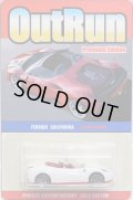 SARA KUSTOM 【"OUT RUN / SPECIAL VERSION" FERRARI CALIFORNIA (カスタム完成品）】 WHITE/PR5（送料サービス適用外） 