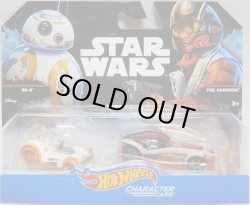 画像1: 2017 HW STAR WARS 2PACK 【BB-8/POE DAMERON】 (2017 CARD)