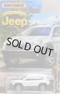 2016 MATCHBOX WALMART EXCLUSIVE "JEEP ANNIVERSARY EDITION"【2014 JEEP CHEROKEE TRAILHAWK】 WHITE  