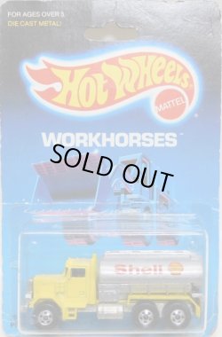 画像1: 1989 WORKHORSES 【PETERBILT TANK TRUCK (SHELL)】 YELLOW/BW