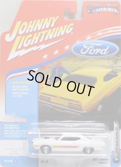 画像1: 2017 JOHNNY LIGHTNING - MUSCLE CARS USA R1C 【1970 FORD TORINO GT】 WHITE/RR (1256個限定)