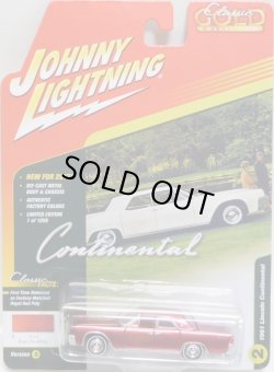 画像1: 2017 JOHNNY LIGHTNING - CLASSIC GOLD COLLECTION R1D 【1961 LINCOLN CONTINENTAL】 MET.LT.RED/RR (1256個限定)