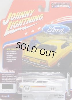 画像1: 2017 JOHNNY LIGHTNING - MUSCLE CARS USA R1D 【1970 FORD TORINO GT】 WHITE/RR (WHITE LIGHTNING)
