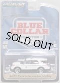 2017 GREENLIGHT BLUE COLLAR COLLECTION S2 【2014 FORD INTERCEPTOR UTILITY (USPS)】 WHITE/RR 