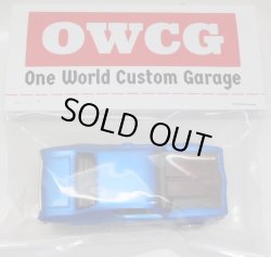 画像1: ONE WORLD CUSTOM GARAGE 【'69 CHEVELLE (カスタム完成品）】 MET.BLUE/RR （送料サービス適用外） 